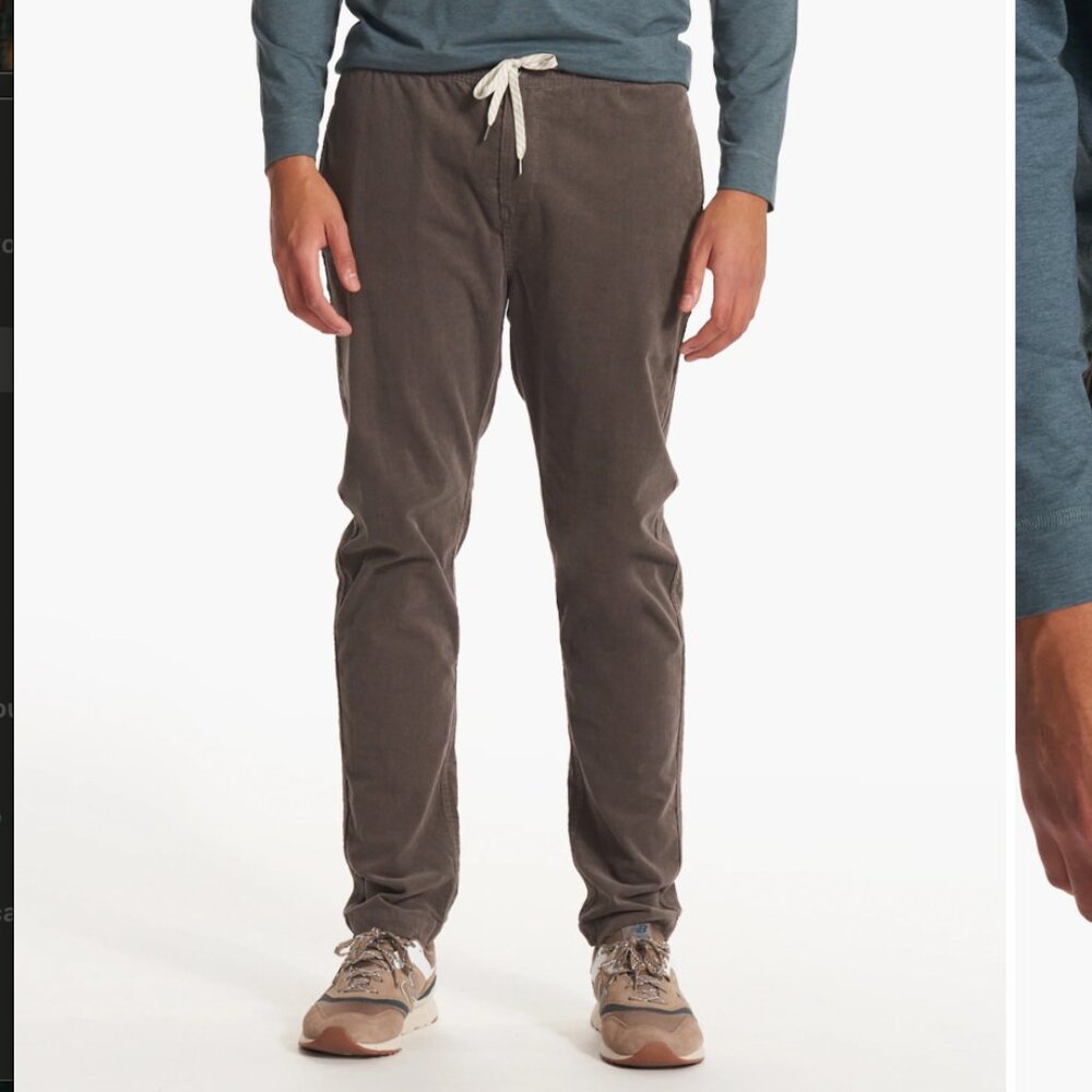 Vuori Optimist Corduroy Pants - Brown